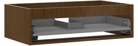 Praustuvo spintelės korpusas Mexen Box-A, 80 cm, 1 stalčius, Nut