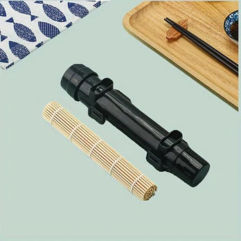 sushi rinkinys, 2 dalys, Juodas komplektas