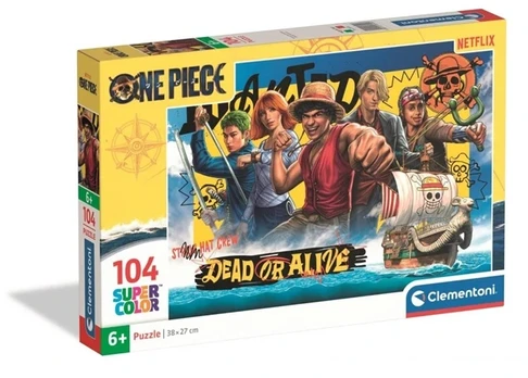 Clementoni CLE puzzle 104 One Piece Netflix 28105