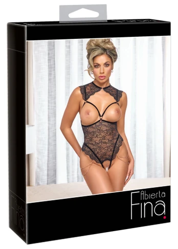 Abierta Fina Open Lace Body M glaustinukė