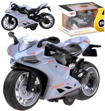 Diecast modelis Motorcycle with string toy ZA3933 B