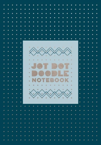Jot Dot Doodle Notebook (Blue and Silver)