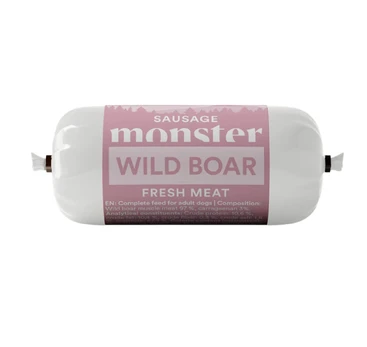 Monster šernienos dešra Dog Sausage Wild Boar