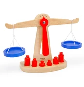 Žaislinės medinės svarstyklės ,,Viga Toys" kaina