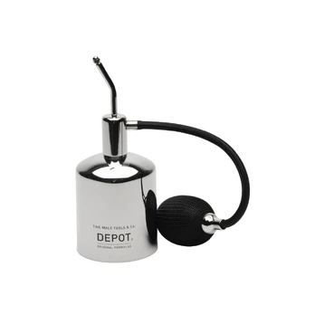 Depot Accessories No. 737 Aftershave Spray Pump Dispenser Plastic Bottle Silver
