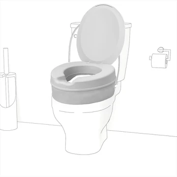 Minkštas tualeto paaukštinimas 11 cm