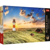 Puzzle 1000 pieces Premium Plus List Ost Lighthouse Germany kaina