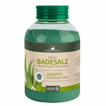Herbamedicus - Bath Salt with Eucalyptus, 575g