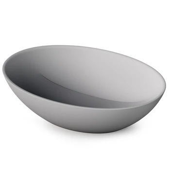 Praustuvas Paa Perla SilkSTONE® 51x35,5 cm, matte grey spalva, IPERLS/03
