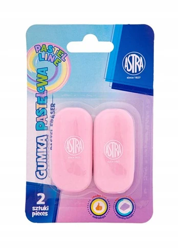 Astra Pastel Line ovalios pastelinės trintukės, 2 vnt.