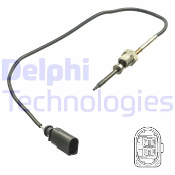 Jutiklis, išmetamųjų dujų temperatūra DELPHI TS30165