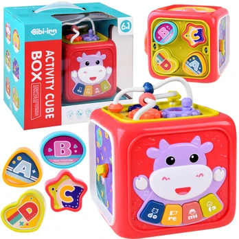 Interaktyvus žaislas Jokomisiada Cube with Piano, 12 cm