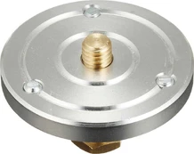 Manfrotto 3/8" platforma - 5/8" lizdas kaina