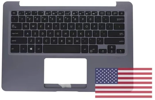 Asus E406MA-1B Keyboard (US-ENGLISH) Module/AS (Juodas)