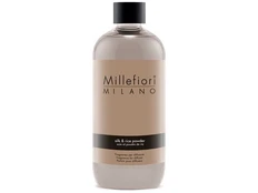 Millefiori Milano REFILL REED DIFFUSER 500ML SILK & RICE POWDER Unisex kaina