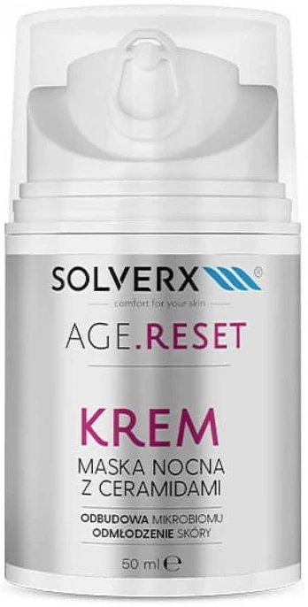 Solverx Age Reset krem-maska na noc su ceramidami 50ml