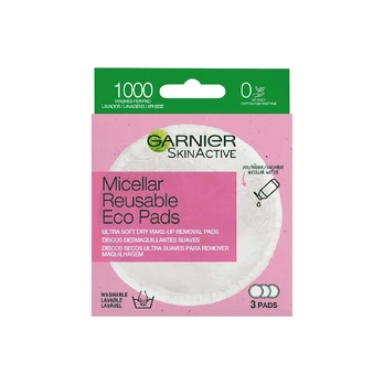 Garnier - Skin Active reusable ( Ultra Soft Dry Make-Up Removal Pads) 3 pcs
