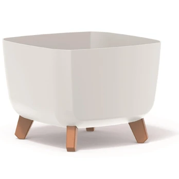 Prosperplast <div class="int_ce_html">GRACIA SQUARE vazonas - baltas</div>
