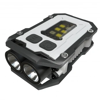 Newell EDC Nyks Solid LED Flashlight - baltas