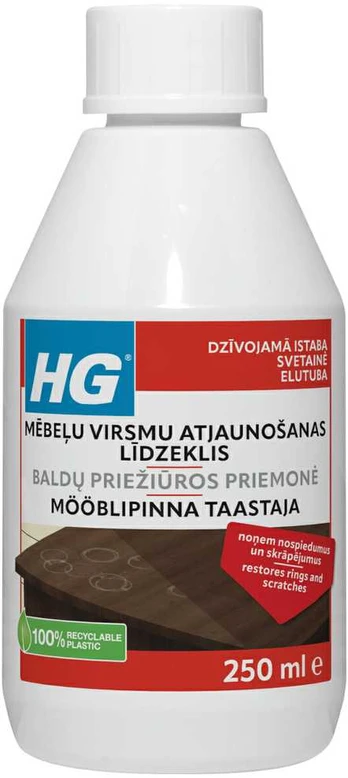 Baldų paviršių atnaujinimo priemonė HG 0.25L