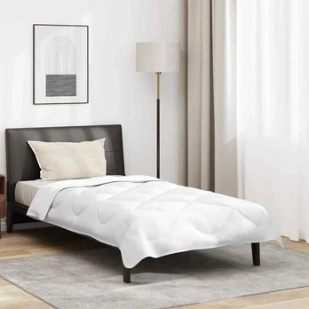 Žiemos antklodės komplektas 2 pcs Balta 140 x 220 cm Mikropluoštas