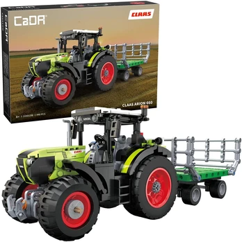 Klocki konstrukcyjne CaDA Ciągnik Claas Arion 660 448 dalys