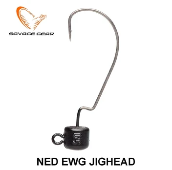 Galvakabliai Savage Gear Ned EWG Jighead Kabliuko dydis 3/0 10 g