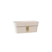 Stefanplast Dėžutė gėlėms su padėklu "Ethica" 30x13x12cm balta kaina