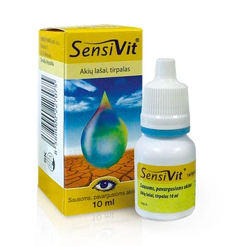 SENSIVIT akių lašai, 10 ml
