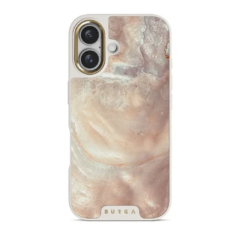 Serene Sunset - Chic iPhone 16 Case, Elite Light (MagSafe) / Gold
