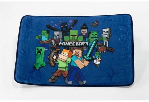 Rankšluostis „Minecraft Battle“ vonios kilimėlis, 40x60 cm