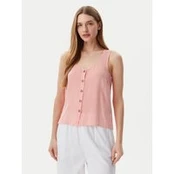 Vero Moda Marškinėliai Bumpy 10325830 Raudona Standard Fit