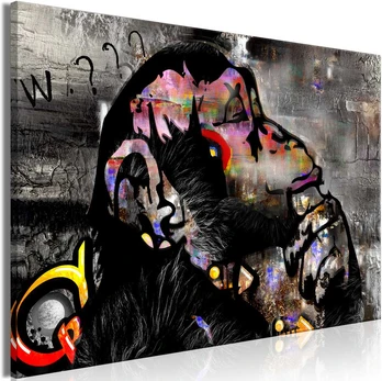 Artgeist Paveikslas - Pensive Monkey (1 Part) Wide