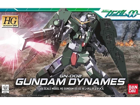 Gunpla modelis Bandai HG GN-002 Gundam Dynames 1/144 59233