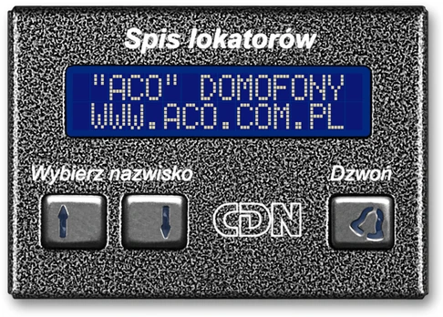 ACO CDN-230E GR Elektroninis spis lokatorów grafit