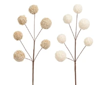 Dirbtinė šakelė Decoris Fur, ruda, 51 cm kaina