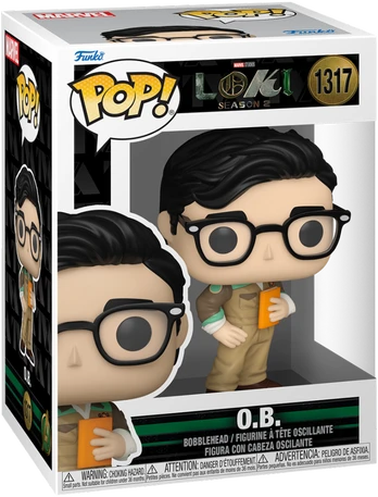 FUNKO POP! Vinilinė figūrėlė: Loki - O.B.