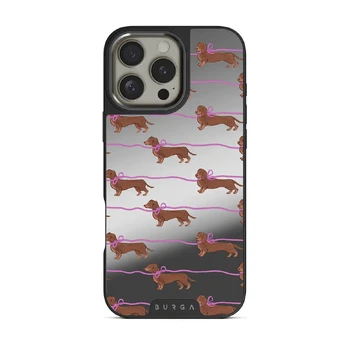 Always Late - iPhone 16 Pro Max Case, Elite Mirror (MagSafe) / Gunmetal