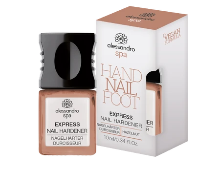Alessandro EXPRESS HAZELNUT Nagus stiprinanti priemonė