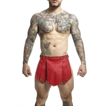 MOB - DNGEON RED ROMANDA SKIRT ONE SIZE
