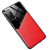 Mocco Lens Leather Back Case for Apple Iphone 12 Pro Max Red kaina
