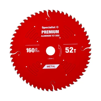 SPECIALIST+ pjovimo diskas Aluminium 160x52Tx20mm