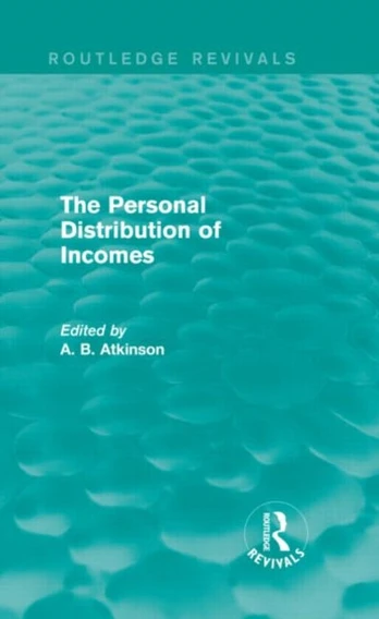 Personal Distribution of Incomes (Routledge Revivals)