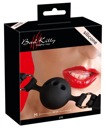 Bad Kitty Silicone Gag burnos kaištis