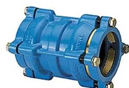 Induflow Kobling lige 125mm - trækfast på PE+PVC. Hawle2000