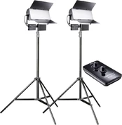 Walimex Pro Walimex studijinė lempa Sirius 160 D-LED Basic 2 studijos lempos (21042) kaina
