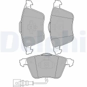 DELPHI LP1921 Brake pad set kaina