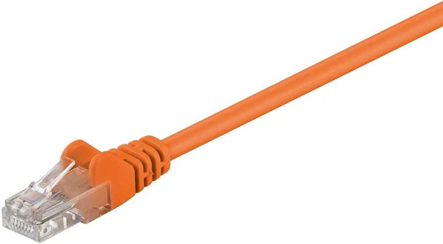 Goobay Kabelis LAN Patchcord CAT 5E 0,5m oranžinė