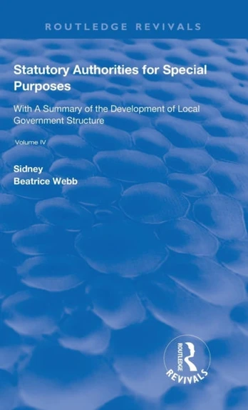 Statutory Authorities for Special Purposes
