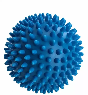 Masažinis kamuoliukas - Dydis: 9 CM - Spalva: Mėlyna